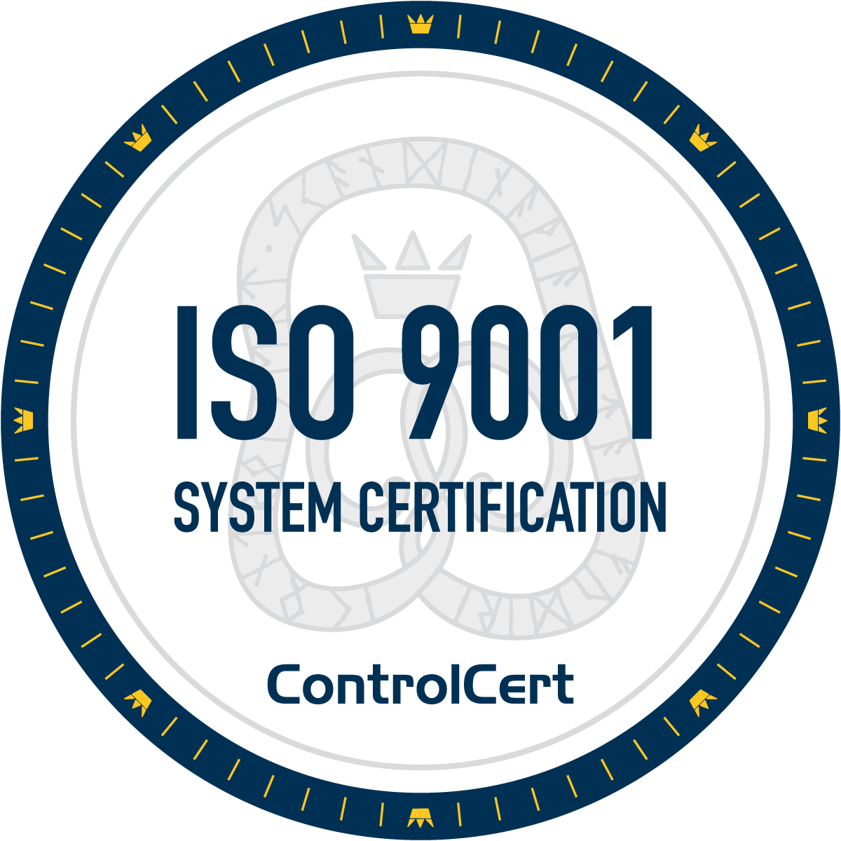 controlcert_symbol_iso9001 ISO 9001 Certifikat